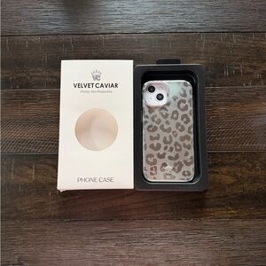 Velvet Caviar iPhone 15 phone case